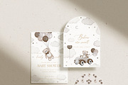 Baby Shower Bears - Kids Graphic Set, an Animal Illustration by Veris Studio (Thumbnail 6 of 18)