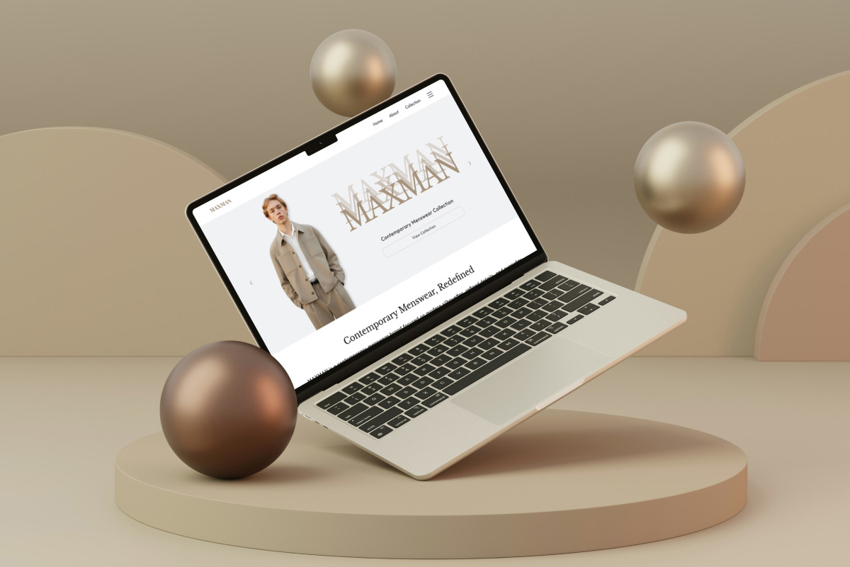 Maxman – Modern Fashion Landing Page, a Landing Page Template by trabaskriya (Photo 5 of 5)