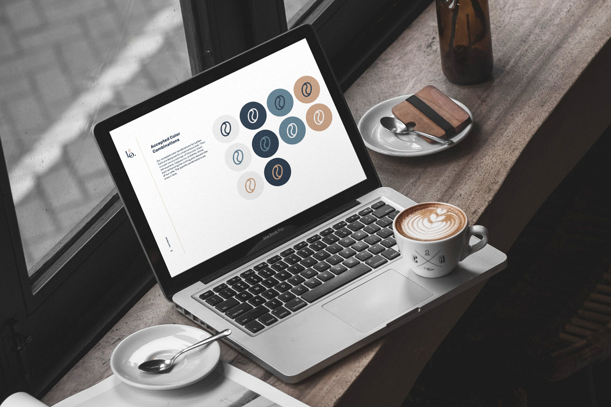 Latteo - Brand Guidelines Template, a Branding & Logo Template by Hamdi Designs (Photo 10 of 10)