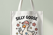 Silly Goose Club Member T-Shirt PNG, a Shirt Mockup by Vector Stall (Thumbnail 5 of 15)