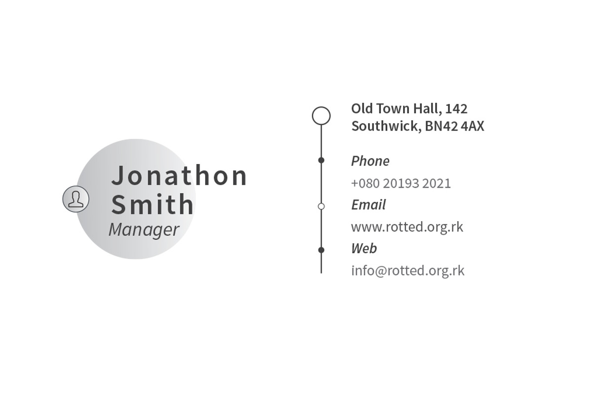 Mith Business Card, a Business Card Template by DesignGhar (Photo 3 of 4)