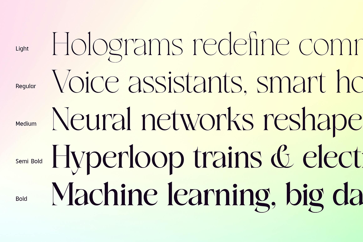 Rocen VF - Variable Display Serif, a Serif Font by Sign Studio (Photo 13 of 16)