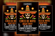 Flyer Cinco de Mayo, a Flyer Template by VaaniDesigns (Thumbnail 2 of 2)