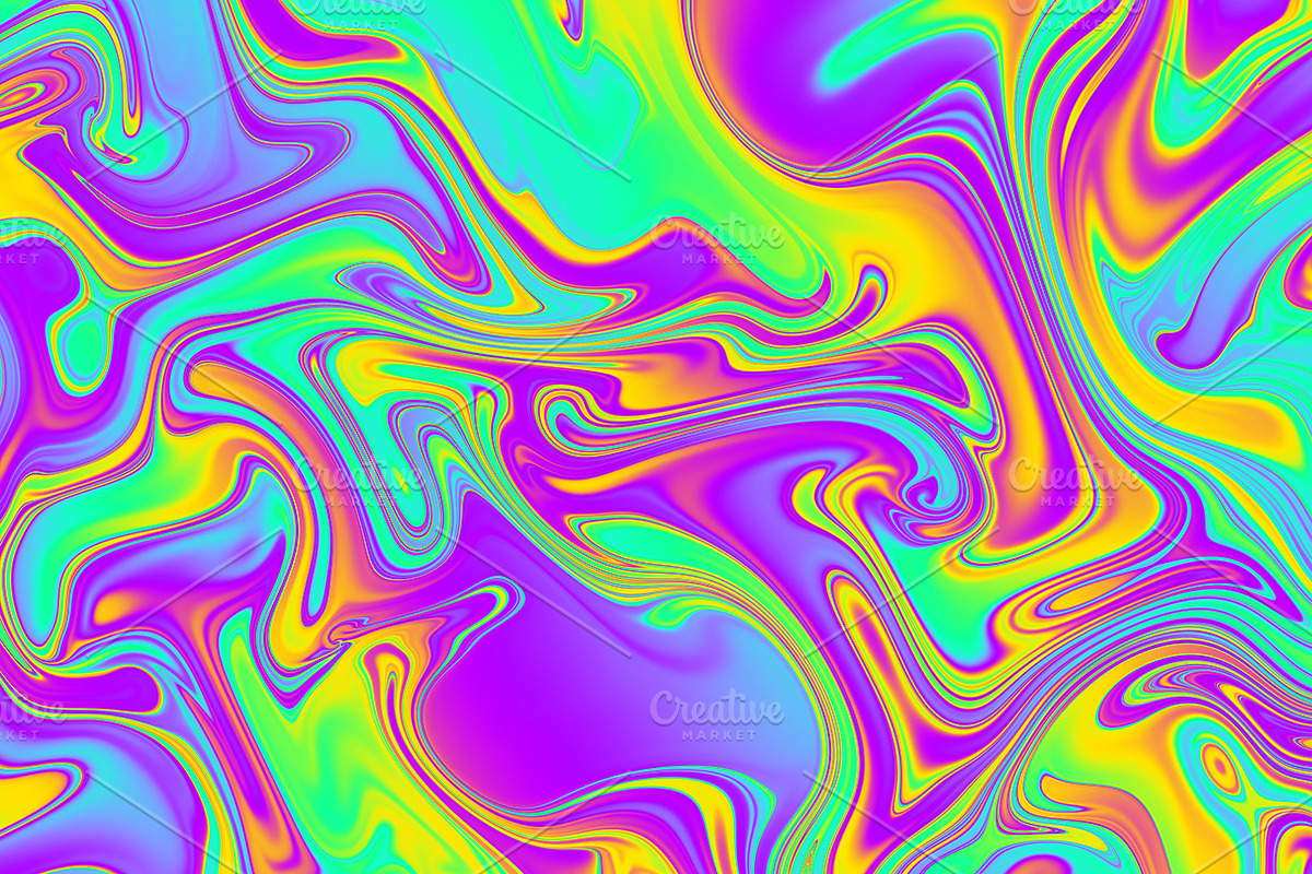 Acid psychedelic textures 50 Pack, a Texture Graphic by tkdesign (Photo 33 of 50)
