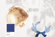 Watercolor Clipart - ROYAL CHRISTMAS, a Decorative Illustration by Beigetime (Thumbnail 2 of 15)