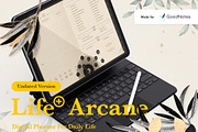 Life+ Arcane Undated Planner, a Presentation Template by Bichin (Thumbnail 1 of 10)