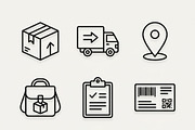 42 Vector Ecommerce Outline Icon, an Outline Icon by adenpinkstore (Thumbnail 4 of 8)