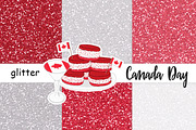 Canada Day Glitter, a Texture Graphic by GlamArtZhanna (Thumbnail 1 of 3)
