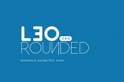 Leo Rounded, a Sans Serif Font by FactoryType Studio (Thumbnail 1 of 6)