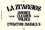 Flores - Modern Display Font, a Sans Serif Font by Luna Shop (Thumbnail 10 of 11)