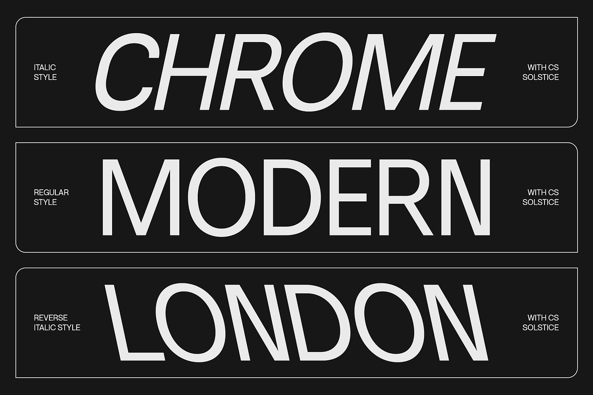 CS Solstice – Sans Serif Font, a Sans Serif Font by Craft Supply Co. (Photo 2 of 8)