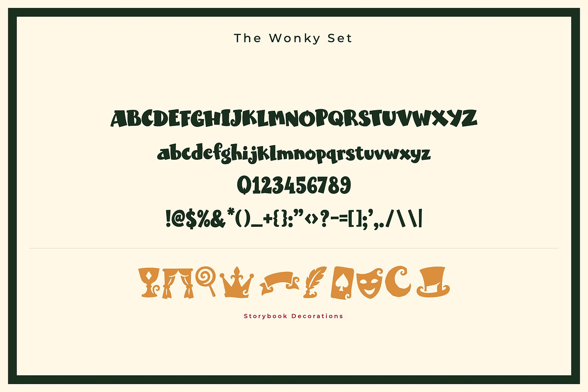 Wonky Story Font, a Handwritten Font by Graphic Spirit (Photo 2 of 8)
