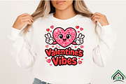 Valentine’s Vibes Cute Heart PNG, an Illustration by Craft Nest (Thumbnail 2 of 4)
