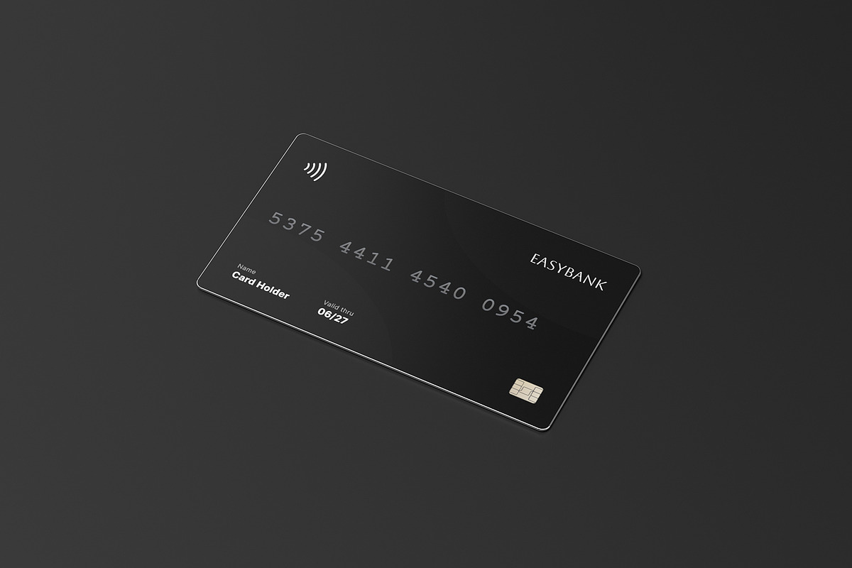 Credit Card Mockup, an Advertising Mockup by Pixel_Vision_Store (Photo 3 of 6)