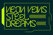 Quantum Futuristic – Futuristic Font, a Font by PutraCetol Studio (Thumbnail 2 of 5)