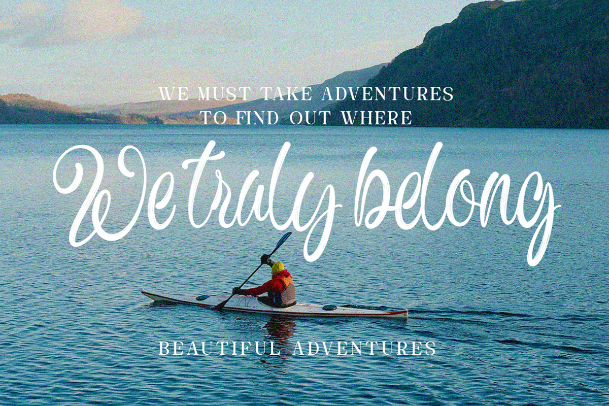 Antonia Morben Font Duo, a Script Font by IM Studio (Photo 5 of 9)