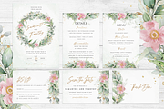 Eucalyptus Pink Floral Wedding Suite, an Invitation Template by R Whitehurst Design (Thumbnail 2 of 5)