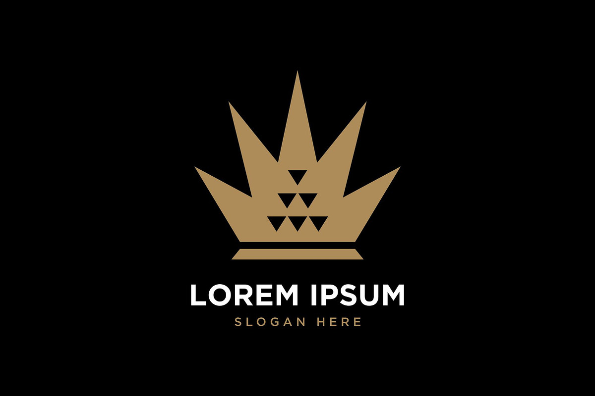 Royal Gold Crown Queen King Logo, a Branding & Logo Template by Buqancreative (Photo 2 of 2)