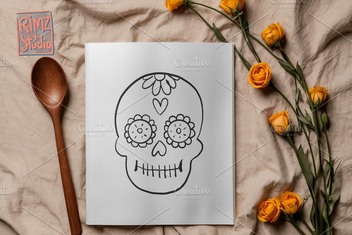 Dia de los Muertos Clipart PNG, an Object Illustration by RimzStudio (Photo 8 of 9)