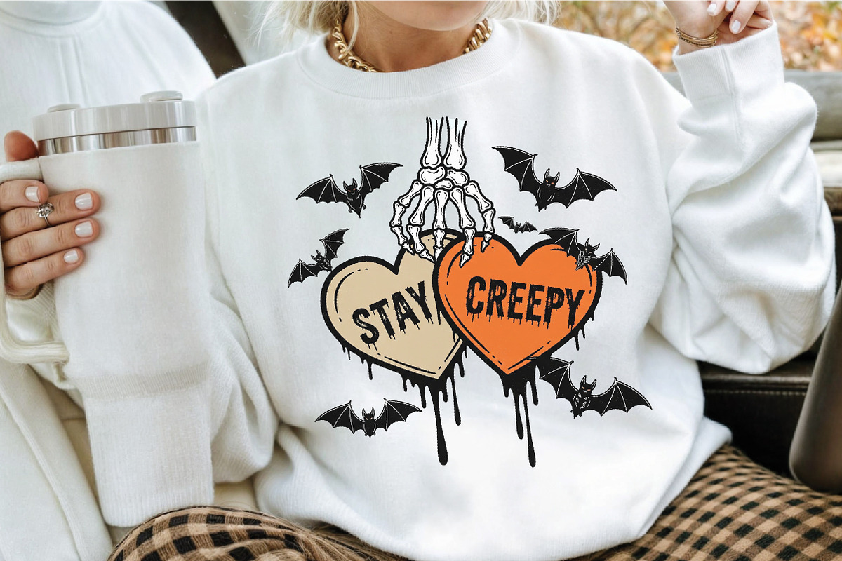 Stay Creepy PNG, an Illustration by Craft Nest (Photo 3 of 7)