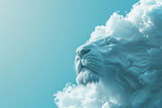 90 Clouds animals against a blue sky, an Animal Illustration by Handmadefont (Thumbnail 30 of 64)