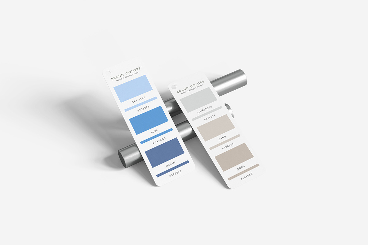 Palette Card Mockup, a Product Mockup by MrLetters (Photo 5 of 5)