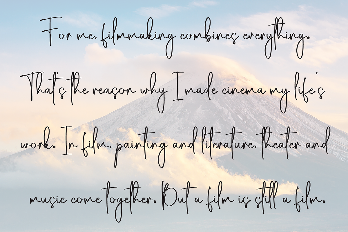 Sometime | Script Font, a Handwritten Font by Scratchones (Photo 6 of 8)