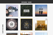 TRAVEL - Social Media Pack, a Social Media Template by Designbase (Thumbnail 2 of 8)