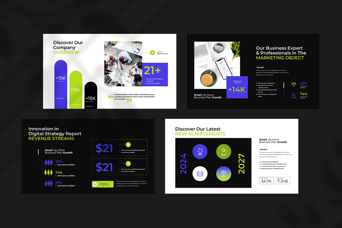 Strategy Report Presentation, a Presentation Template by Creative-Work (Photo 4 of 9)