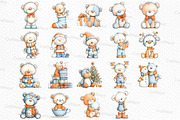 Whimsical  Cute Teddy Bear, an Illustration by Craft Nest (Thumbnail 6 of 6)