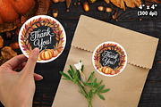 Fall Autumn Thank You Sticker Bundle, an Illustration by Actual Pixel (Thumbnail 18 of 22)