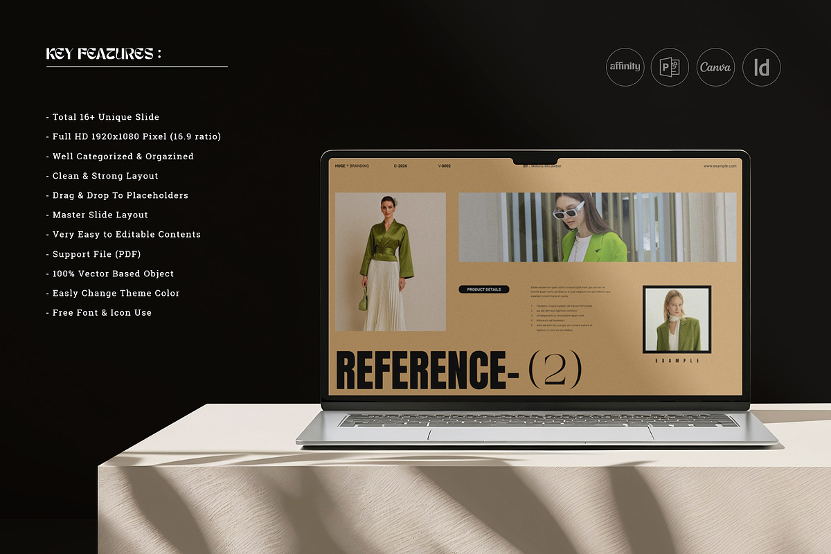 HUGE | Creative Brief Campaign, a Presentation Template by TemplateFolio-Shop (Photo 3 of 9)