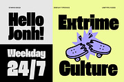 Starvo - Bold Condensed Font, a Sans Serif Font by limitype (Thumbnail 3 of 10)