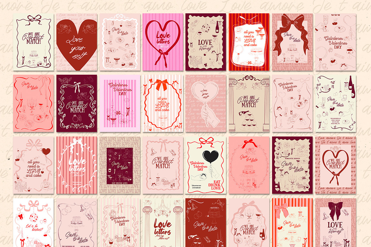 Love & Honey. Romantic Wall Art, a Decorative Illustration by Mio Buono (Photo 6 of 13)