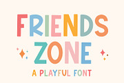 Friendszone, a Script Font by Mozatype (Thumbnail 1 of 7)