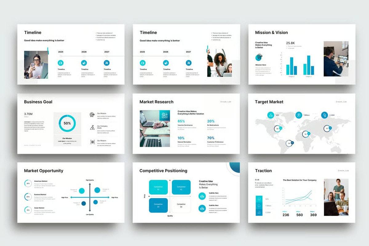 Investor Pitch Deck Presentation preview 4
