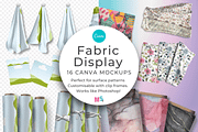 Fabric Display Mockups for Canva, a Household Mockup by Mockup Scene (Thumbnail 1 of 21)
