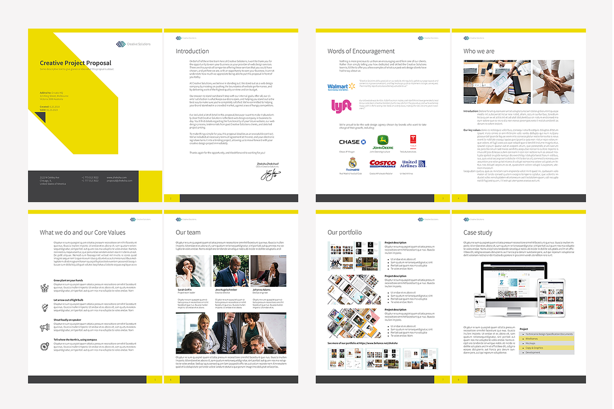 Business Proposal Brochure, a Brochure Template by zheksha (Photo 3 of 4)