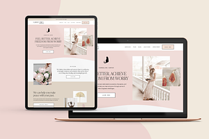 Squarespace Template: Good Vibes