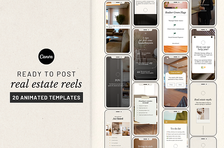 Real Estate Instagram Reels Template, a Social Media Template by Matisse Studio