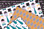 Father's Day Digital Paper, a Graphic by Foxy Digital Paper (Thumbnail 2 of 2)