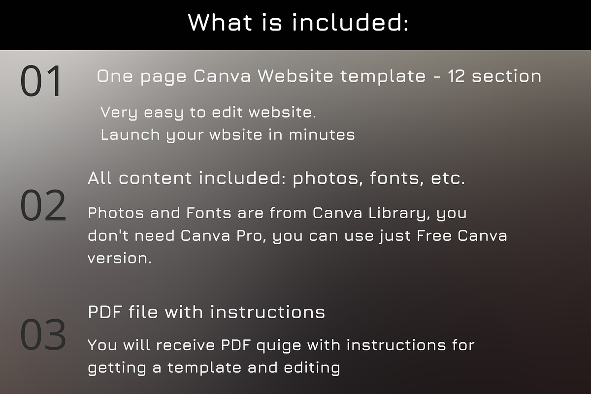 Canva website for Tax Preparer, a Landing Page Template by Amiraliya (Photo 2 of 7)