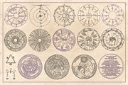 190 Vintage Astrology & Alchemy, an Illustration by Brigantine Designs (Thumbnail 9 of 10)