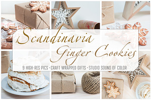 Scandinavian ginger cookies