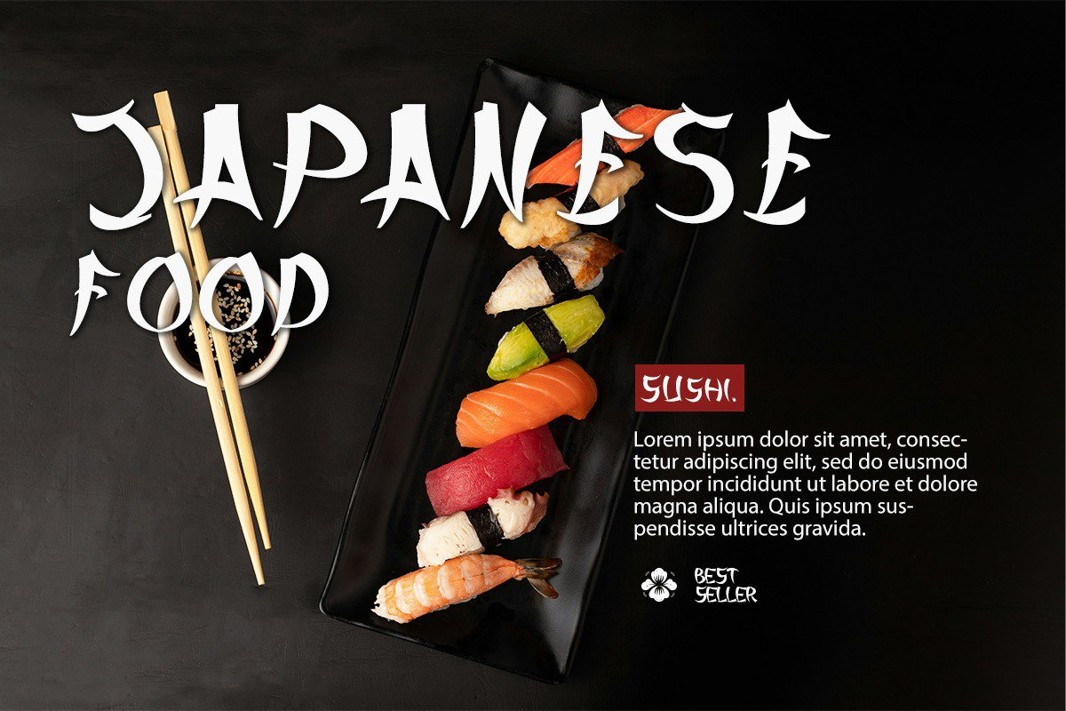 Aokishi Japanese Elegance Font, a Symbol Font by Vadovastd (Photo 6 of 8)