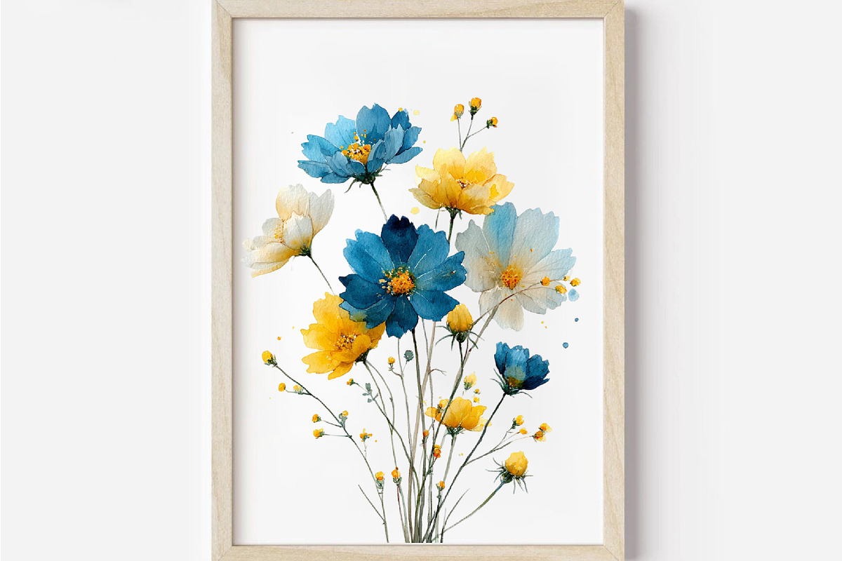Meadow wildflowers Clipart, an Illustration by Designworld (Photo 6 of 8)