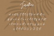 JONATHAN, a Handwritten Font by supfonts (Thumbnail 9 of 9)