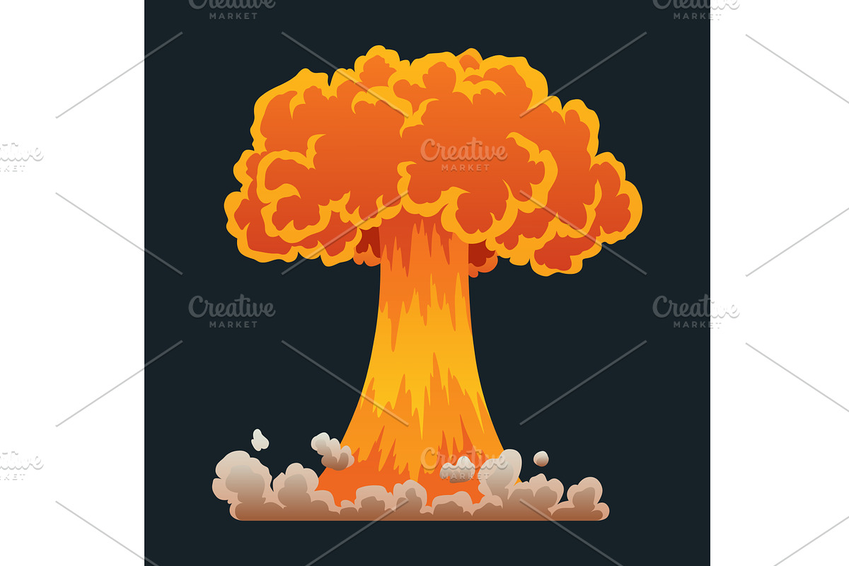 Explosion animation. Animation, an Illustration by Things for designers