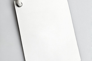 Cloth label blank tag containing background, blank, and closeup