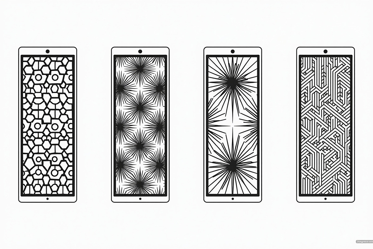 Abstract Vector Panels for Laser Cut, an Illustration by hafijul (Photo 3 of 9)